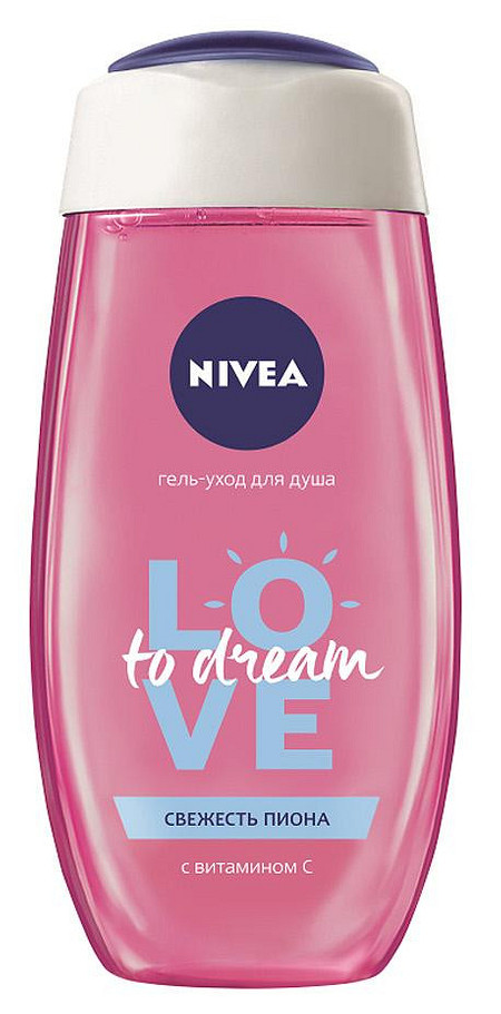 Гель-уход для душа “Свежесть пиона” от Nivea