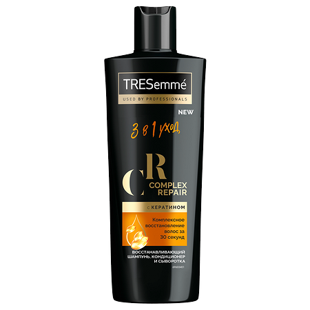 COMPLEX REPAIR восстанавливающий шампунь, кондиционер и средство для восстановления волос с кератином 
