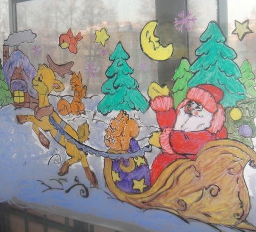 Новый год на окне!
