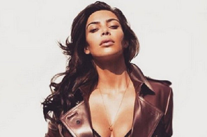 Ким Кардашьян снялась полностью обнаженной