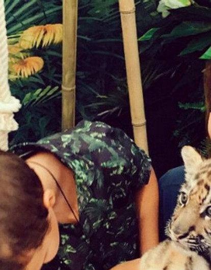 Сын Водонаевой отпраздновал 6-летие с тиграми