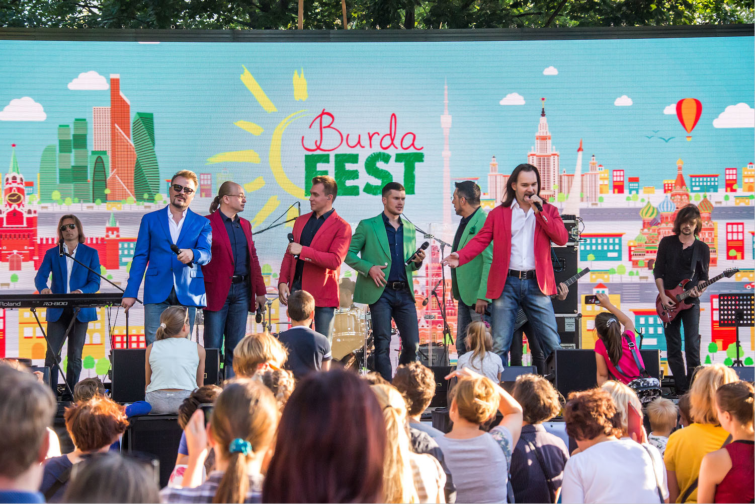 Самые яркие моменты городского праздника Burda Fest 2016 (фото)