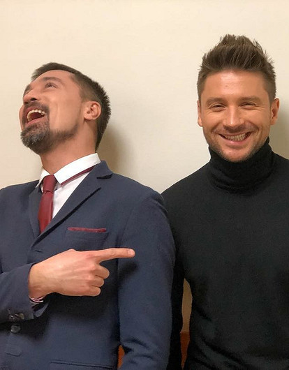 В сети появились детские фото Димы Билана и Сергея Лазарева