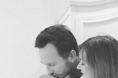 Джери Холлиуэлл впервые показала новорожденного сына