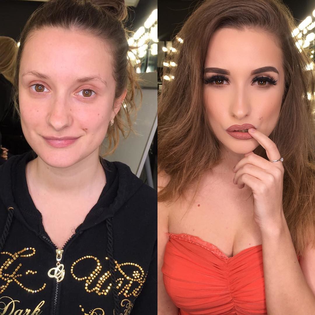 До и после: 35 шокирующих фото преображений с помощью макияжа