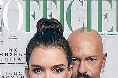 Федор Бондарчук впервые появился на обложке вместе с Паулиной Андреевой