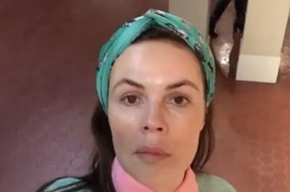 55-летняя Екатерина Андреева показала «молодильные» упражнения