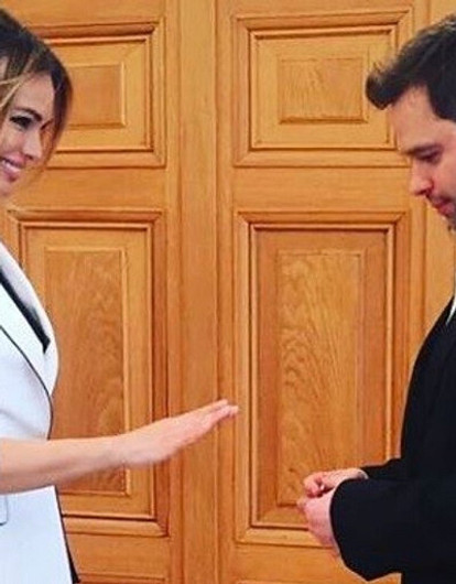 Свадьба Виталия Гогунского и Ирины Маирко была скромной (видео)