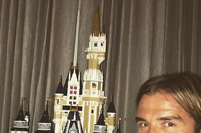 Дэвид Бекхэм шесть дней собирал игрушечный домик для дочери Харпер