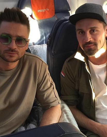 Дима Билан и Сергей Лазарев улетели в Португалию снимать клип