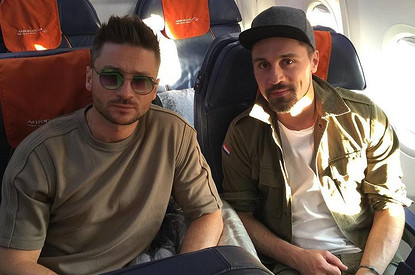 Дима Билан и Сергей Лазарев улетели в Португалию снимать клип