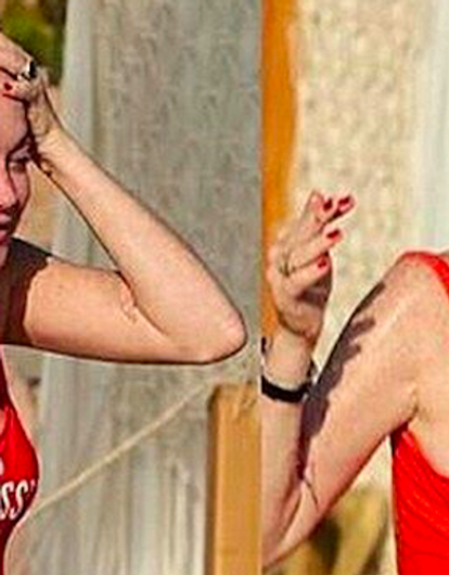 Линдси Лохан осудили за неспортивную фигуру