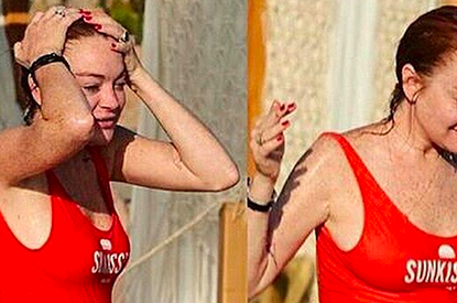 Линдси Лохан осудили за неспортивную фигуру