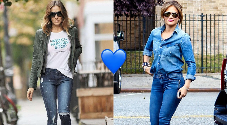 5 идей, как носить джинсы-скинни этой осенью женщине за 40