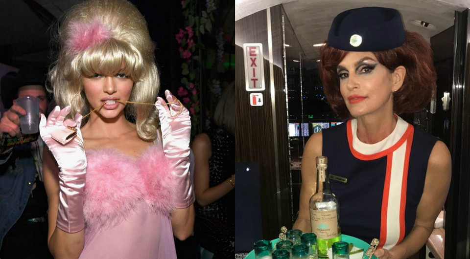 Стюардесса и кукла Барби: какие образы на Хэллоуин выбрали звезды