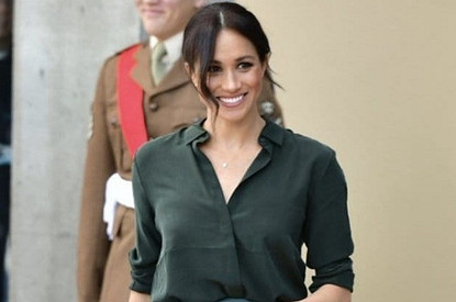 Принцессы тоже ходят в «коже»: Меган Маркл в дерзком образе покорила соцсети
