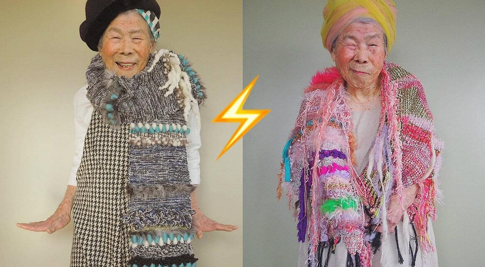 Модная бабушка из Японии Морри - новая икона Instagram
