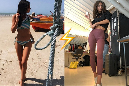 Идеальная поза для стройности: новый тренд в Instagram завоевывает популярность