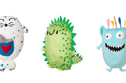 Ежезавр и монстр Монстр: IKEA выпустили коллекцию игрушек по мотивам детских рисунков