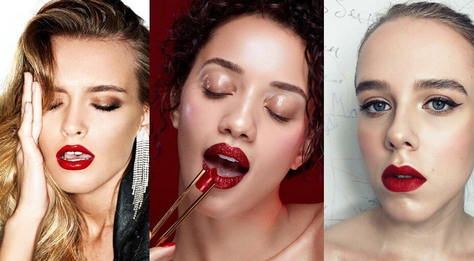 Красные губы: 6 способов разнообразить главный макияж зимы