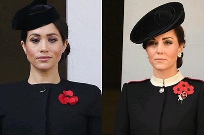 Кейт Миддлтон впервые прокомментировала беременность Меган Маркл