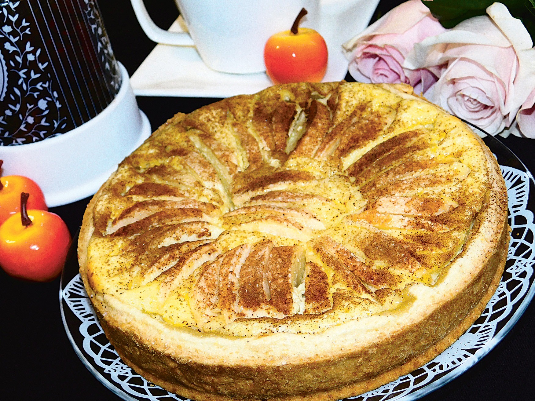 Яблочный пирог по-баварски