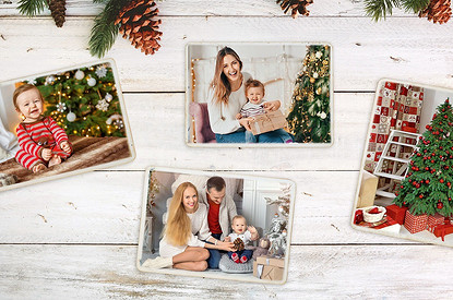 Новогодние съемки с детьми: как сделать красивое фото с малышами разного возраста