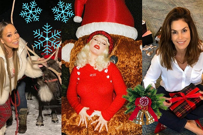 Как знаменитости встретили Рождество: самые яркие фото из Instagram