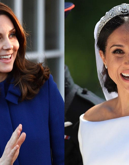 Меган Маркл и Кейт Миддлтон пришлось помириться на время рождественской службы