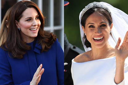 Меган Маркл и Кейт Миддлтон пришлось помириться на время рождественской службы