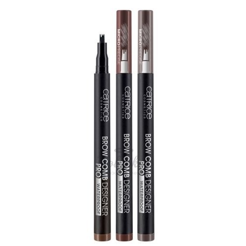 Маркер для бровей с аппликатором-щеточкой Catrice Brow Comb Designer Pro