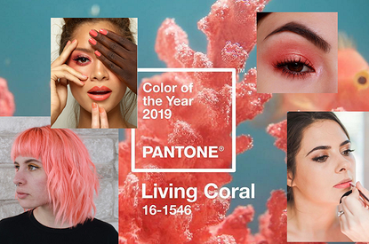Living coral: как использовать главный цвет 2019 года в макияже, маникюре и прическе