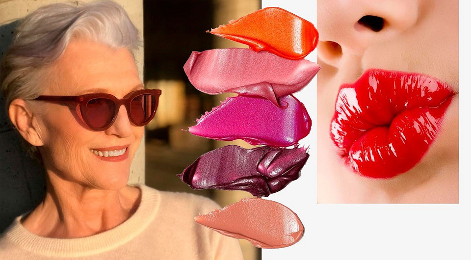 Нежные цвета и сияющие текстуры: макияж губ, который сделает тебя моложе