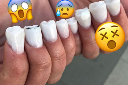 25 cамых жутких дизайнов ногтей в Instagram