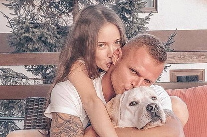 Анастасия Костенко и Дмитрий Тарасов крестили дочь