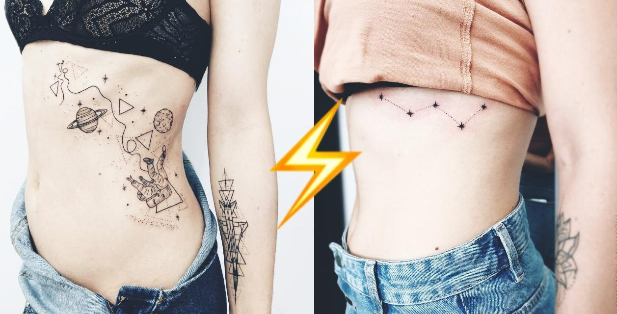 15 идей космических татуировок, которые приносят удачу и счастье