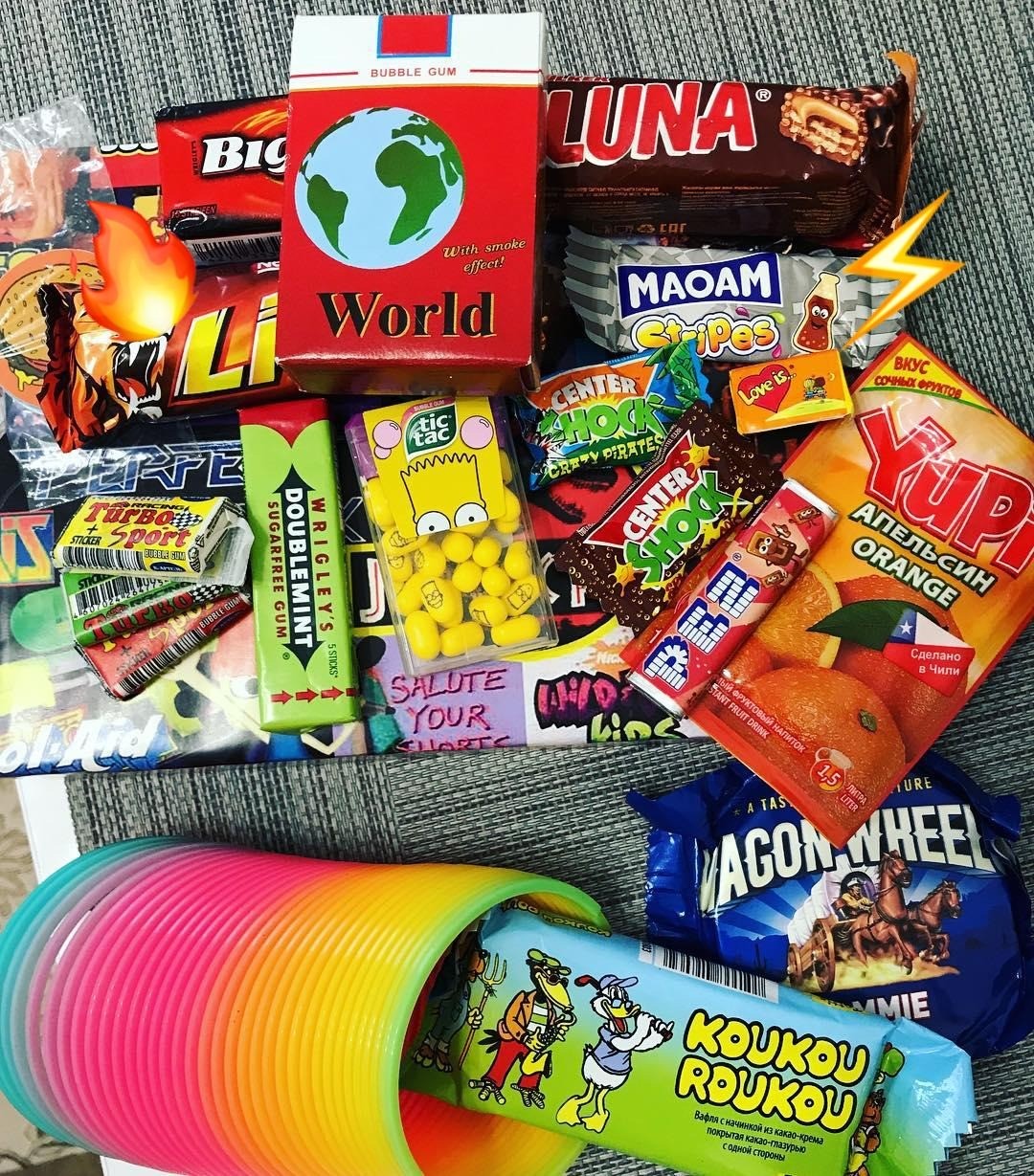 Наши «сокровища»: 20 раритетных фото еды и жвачек родом из 2000-х