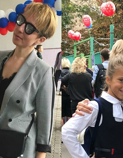 Яна Чурикова, Юлия Барановская и другие звезды отвели детей в школу