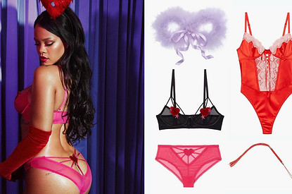 Рианна выпустила коллекцию белья ко Дню святого Валентина