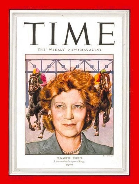 В мае 1946 года американский журнал Time поместил Элизабет Арден на обложку. Она была первой женщиной, которая была удостоена этой чести — до этой поры на обложку могли попасть только муж...