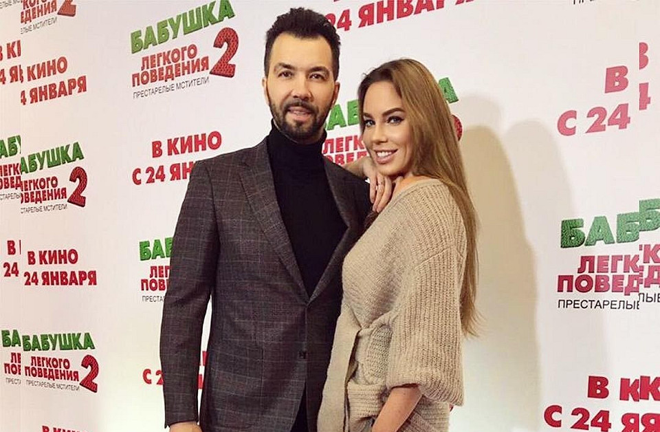 Денис Клявер с женой