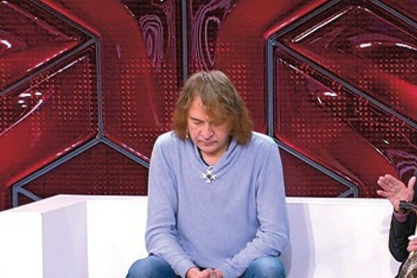 Александр Добрынин в программе «Прямой эфир» с мамой.