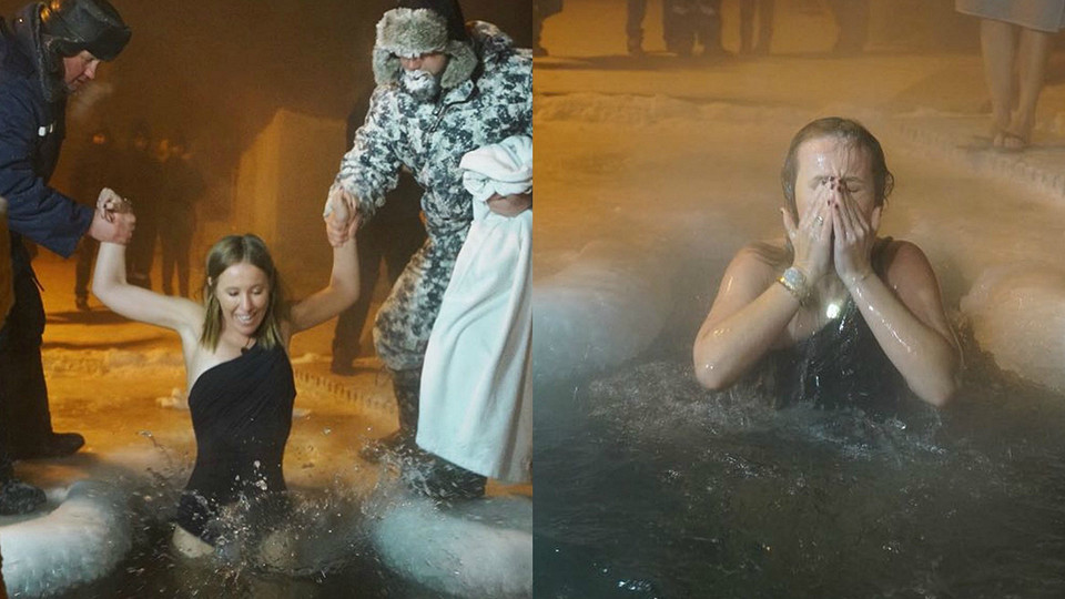 Крещенское купание: как правильно окунаться в ледяную воду