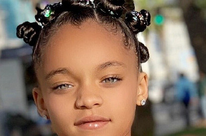 Семилетняя копия Рианны стала востребованной моделью