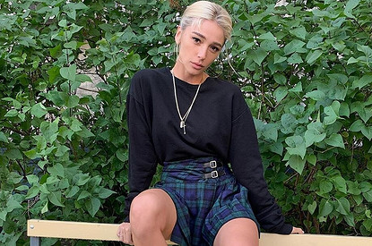 Настя Ивлеева примерила образ Мэрилин Монро (видео)