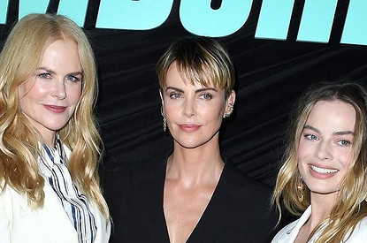 Марго Роби, Николь Кидман и Шарлиз Терон представили фильм «Скандал» в Лос-Анджелесе (видео)