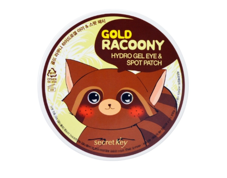 Патчи Gold Racoony Hydrogel Eye & Spot Patch, Secret Key