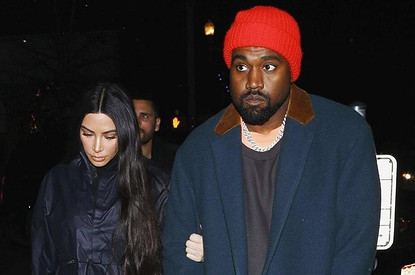 Ким Кардашьян призналась, что поссорилась с Канье Уэстом из-за откровенных нарядов