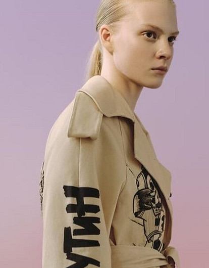 Дизайнер новой коллекции одежды Putin Team повторила идею Дениса Симачева (хорошо забытое старое)