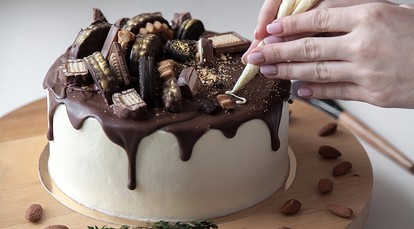 Идеи украшения торта в домашних условиях - 60 photo